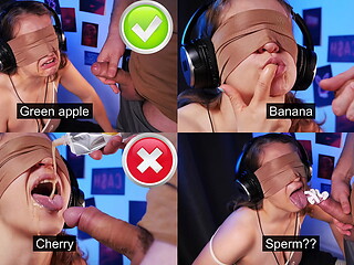 Very CRAZY Trick! My best Friend Tricked me when I Guessed the fruit. xSanyAny GAME OF TASTE 2024.06.23