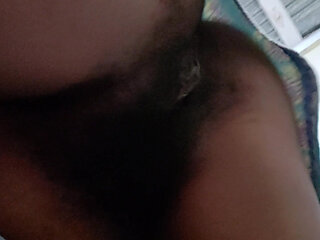 In Order to Show Me Her Large Pussy and Masturbate, the Lovely Stepmother Removes Her Underwear Twice