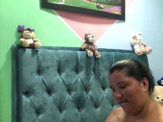 Very Slutty Latina From Medellin Masturbates and Sends Video to Her Stepfather