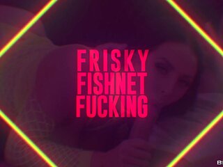 Frisky Fishnet Fucking With Angela White, Keiran Lee - Brazzers