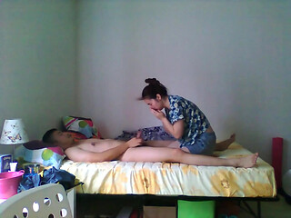 Submissive Teen Chinese Slut Sucks My Dick and Swallows My Cum