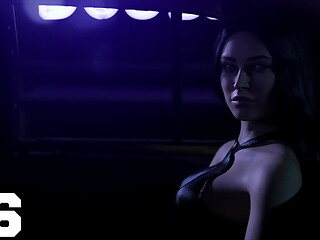 Move The Chains #06 - Going Home in A Taxi With The Beautiful Pierced Milf