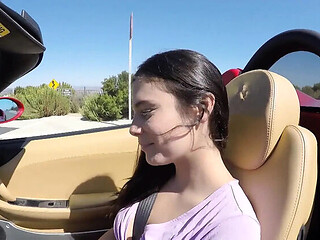 Violet Starr Natural Tits Blowjob & Doggy Style Fuck with Stepdad POV