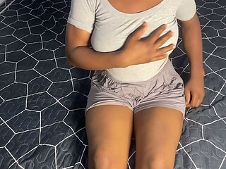 Housemaid insists to ride me before madam comes back
