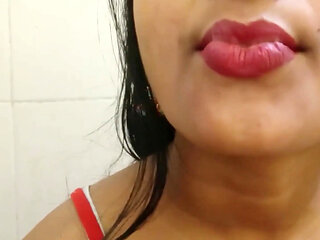 Beautiful Wife Sex Her Husband in Bathroom