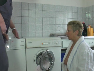 Big boobs blonde milf pussy fucking in the kitchen