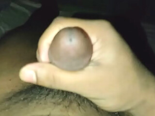 Hot black cock doing hand job With solo cock