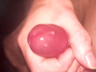 Slow motion, big cum shot