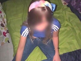 Innocent & tender Mexican college girl with huge cock