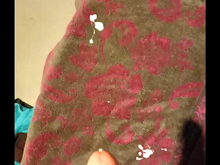 Anthony Arden towel cumshot POV