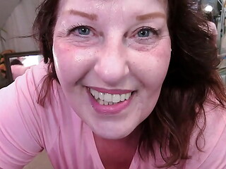 604 Ubermonkees custom panties and tshirt modeling plus kissing and flirting and dirty talk