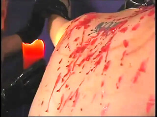 Two mistresses dominate a chubby girl in BDSM scenarios.