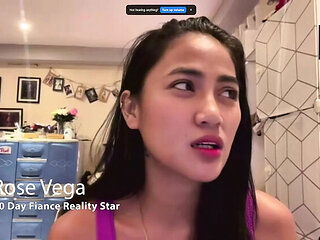 Filipina Teen Rose Vega Naughty Interview Fuck - Petite Asian Small Tits, Big Cock Cumshot