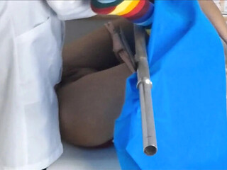 Doctor Can't Resist Teen Patients Wet Pussy During Exam