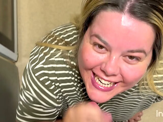 PLEASE LET THIS TUB OF LARD GIVE YOU A BLOWJOB