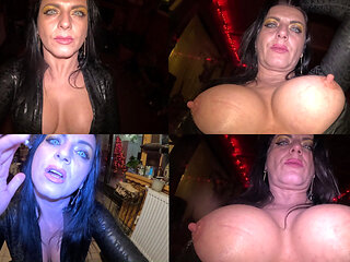 Obey My Tits - Vampire Gooning JOI with Leather & Sparkling Claws