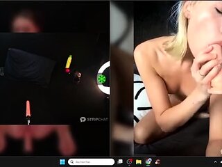 Hottest Amateur 19yo Blonde Teen going solo on Webcam