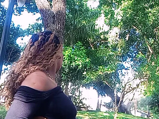 Confident babe intrigues with her mysterious appeal