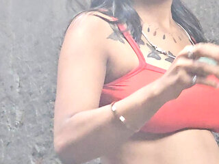 Indian desi village beautiful girl while bathing