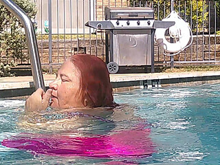 Handsome Harry and Sex Big Beauty Nurse Vicki Do Some Under Water Exercises!