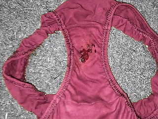 Jerking off on my Best Friends wet Panty