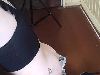 Hot Blonde Stepmom Big Ass in High Heels Face Sitting Rubbing Hairy Pussy Giving It to BBC Creampie Eating Cum Parte 2