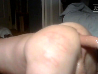 Thrusting Dildo Fucks Me Good