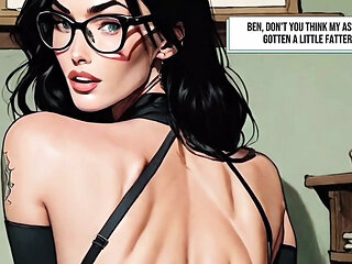 Fetishist Sexy Nun. Comic. a Visual Novel. Foot Fetish