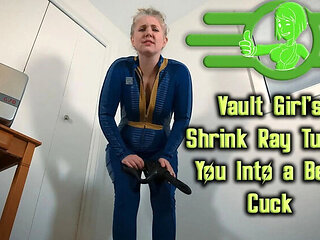 Vault Girl Shrinks You Into Beta Cuck For Giant Cock MILF Ginger