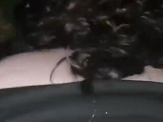 YoungEnglishBbw BBC Nata4sex pounding my pussy outdoor doggy