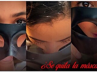 Big Ass Venezuelan Girl Teasing With Her Mask