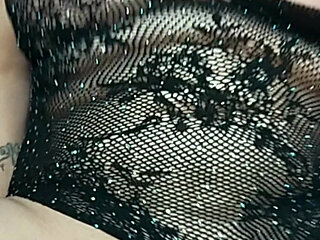 Transgender milf  jerking off for a stranger on videocall