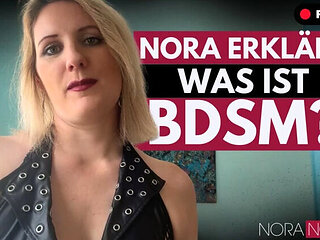 Kinky BDSM Explained by German Teacher NoraNoxx - Amateur Hotwife Interview