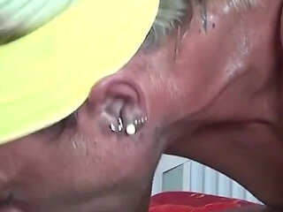MILF Love Sucking and Riding on Top of Giant Dicks