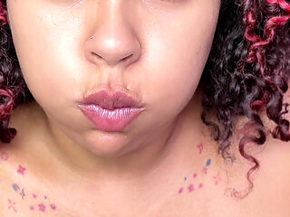 Naked Soda Burping Session Open & Closed Mouth Burps and Accidental Farts