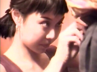 Asian Babe From France Got Big Load on Her Face