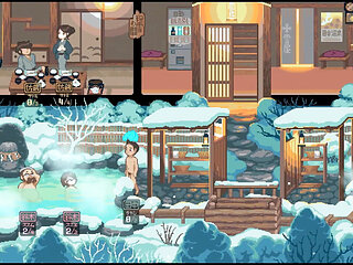 Yukiya Hot Spring the Waters of Fertility Hentai Game Ep.2 Wife Swaping Orgy to Make Them Pregnant!