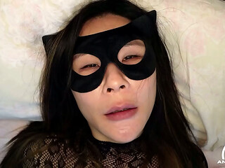 Slutty Masked Asian Hotwife Zoey Kim Fucked Senseless By Hung Bull