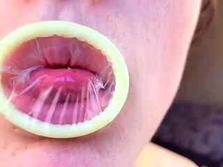 Molly Darling - Condom Mouth Play