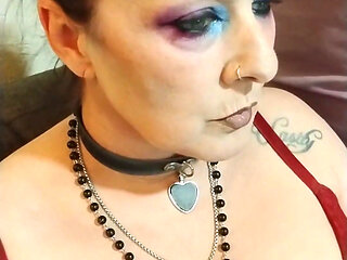 MILF Smoking in a Bra