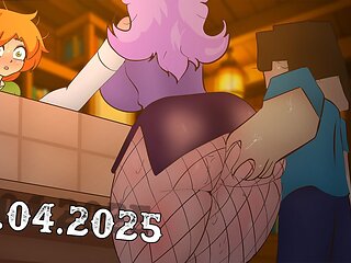 Minecraft - Harasses a Female Shop Visitor! Hentai Anime Sex * Cartoon Porn * 2D 2025