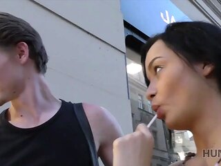 Hunt4k. teenager receives cum all over abdomen after cheating on..