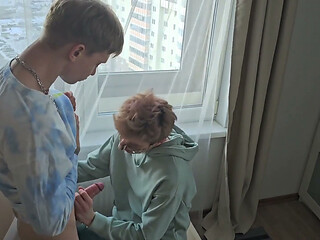 Fucked a Twink's Tight Asshole with a Big Dick and Came