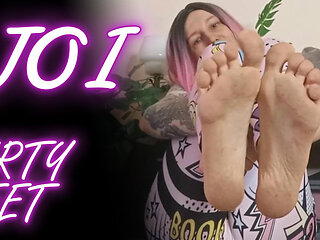 Lady Angela Dirty Soles JOI