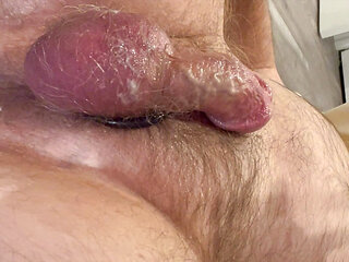 MEN - Andrew Gets His Hairy Ass Drilled Hard By His Fuck Machine