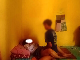 Teenage Girl in College in Entot at Her House When She Is Lonely