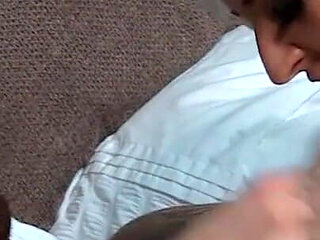 Brooklyn Blue fucked and milked in mouth from Luke Hotrod