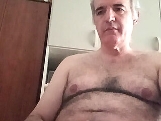 A Long Hot Masturbation of My Hard Cock on a Saturday in July