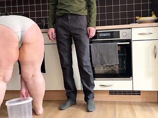 Stepmom Handjob & Doggy Style with Big Ass MILF - OurFetishLife Homemade
