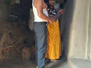 Horny Indian College Girl Caught in a Dream  Desi Village Beauty Fucked Outdoors
